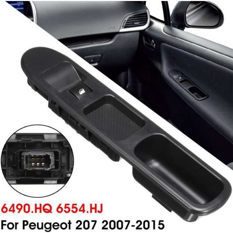 Interrupteur De Vitre - 6 Broches - Côté Passager - Pour Peugeot 207 2007-2015 - 1 Pièce (1/4)