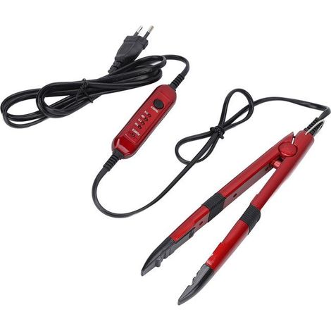 Kit fer pour extensions de cheveux - FAFEICY - Kit - 220°C constant - Plaques PTFE anti-adhésives - Accessoires inclus (1/5)