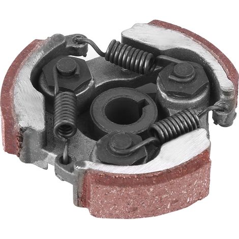 Plaquette d'embrayage à 3 ressorts pour mini-motos, quads et scooters 2 temps 47cc et 49cc. (1/5)