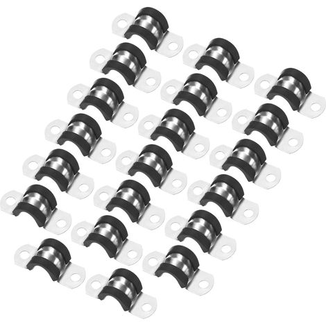 20-Pcs Colliers De Câble 15/64 Pouce/6 mm Pour Tube/Fil/Tuyau (1/5)