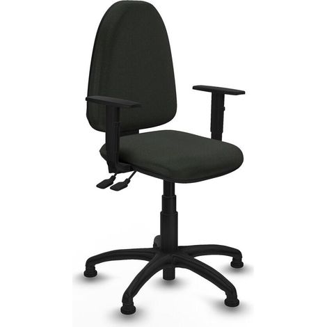 Piqueras y Crespo B1D01RT Silla de oficina negra confortable (1/3)