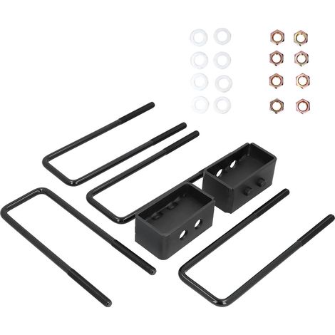 3-Zoll-Hinterachs-Nivellierungssatz, Distanzstücke aus Kohlenstoffstahl, Zubehör kompatibel mit Ford F150 2WD und 4WD (1/5)
