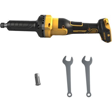 Meuleuse sans fil compatible avec batterie Dewalt 20 V, meuleuse sans balais, 4 vitesses variables, max 24 000 tr/min pour enlever la rouille, le meulage, le polissage (1/5)