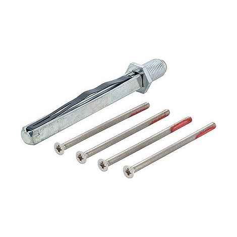 HOPPE® FH Befestigungsset Sertos für FS-Wechselrosettengarnitur (Knopf/Griff), VK 9 mm, 11523615 (1/2)
