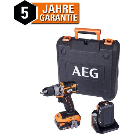 AEG Akku-Schlagbohrschrauber BSB18SBL 202C, 2x2,0 Ah Pro18V, Ladegerät, Koffer (1/5)
