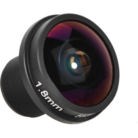 Nouvelle carte mère, objectif 180° 1,8 mm, caméra de surveillance grand angle HD 5 MP, vue fisheye, HD 5 MP, HD 5 MP. (1/5)