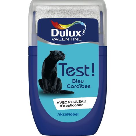 Testeur couleur Bleu Caraïbes 30 mL - Peinture Dulux Valentine