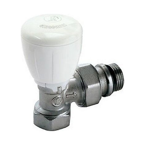 Giacomini Rubinetto termostatico cromato a gomito 3/4"