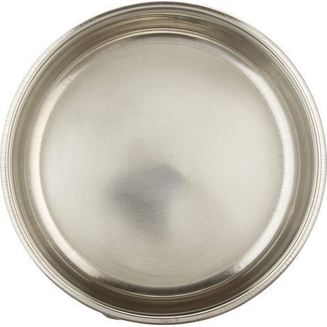 Mangeoire en acier inoxydable pour perroquets et pigeons. capacité de 280 ml. pour oiseaux (1/5)