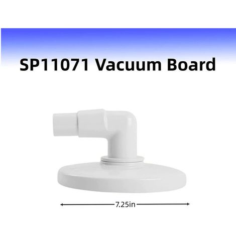 Plaque à Vide pour Skimmer avec Coude à 90° – Grand Adaptateur pour Piscine – Compatible Hayward SP11071 (1/4)