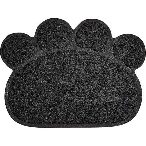 Streuauffangmatte, rutschfestes PVC, wasserdichte Katzentoilettenmatte für Katzen (1/5)