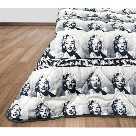 TRAPUNTA SUPER © MARILYN MONROE invernale 320 grammi Made in Italy 1 PIAZZA