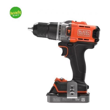 Black & Decker Trapano percussione Black & Decker BCD383D2XK-QW POWER CONNECT (1/5)