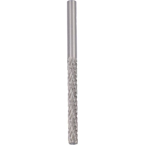 Lime rotative, tête de meulage à 2 grains pour le travail du bois, acier allié, fraise à sculpter et à graver pour carbure, 4 x 4 x 35 x 60 mm (1/5)