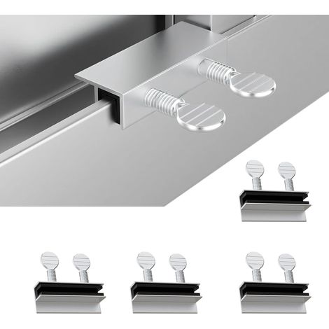 4 Verrous Fenetre Reglables Coulissants Patio Chambre (1/5)