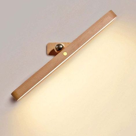 Lumière de remplissage avant de miroir LED tactile magnétique veilleuse portable détachable chambre salle de bain veilleuse sans goût