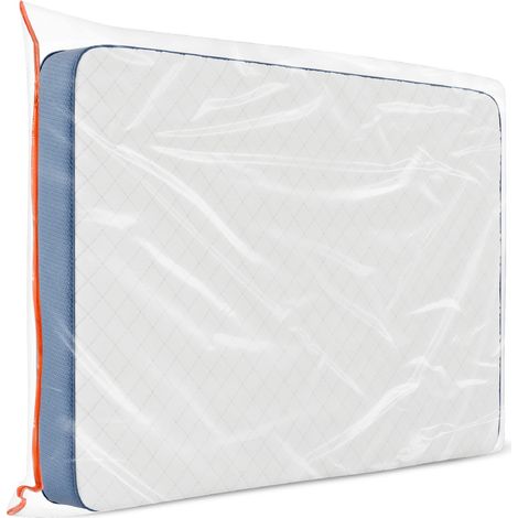 Housse Matelas Demenagement avec Zip Pratique - 11 Tailles Dispo - Housse Plastique Rangement Matelas - Housse Matelas 70x140 cm (Épaisseur 20 cm) en Plastique (1/5)