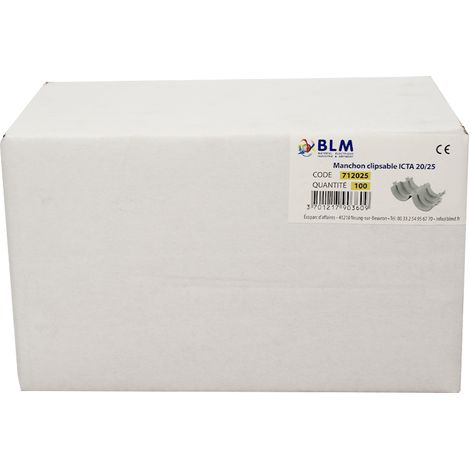 Manchon clipsable ICTA 20/25 BLM 712025