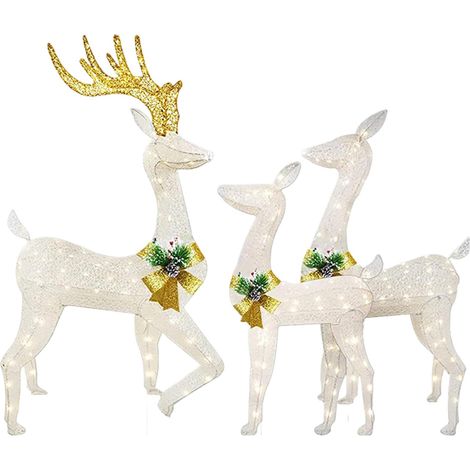 saisonale Dekorationen aus Acryl beleuchtetes Ornament in 3