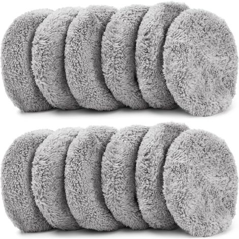 12 pièces de chiffons pour robot laveur de vitres, chiffons en microfibre pour nettoyage des vitres, chiffons à récurer, lavables en machine, réutilisables, accessoires lavables pour C65, DDC55, CL3 (1/5)