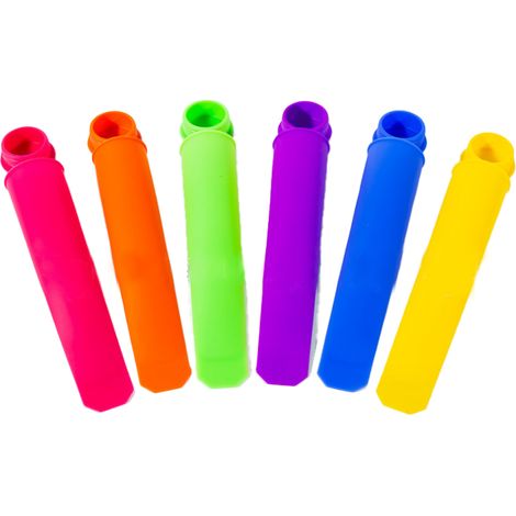 Moule À Glace - En Silicone Alimentaire - Pour Préparations Maison - Avec Couvercles Intégrés - Lot De 6 (1/5)