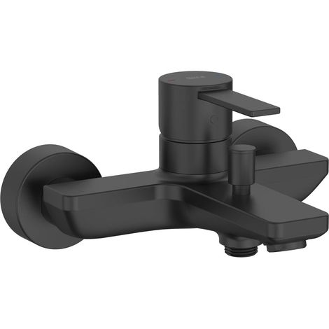ROCA A5A025FNB0 TARGA Grifo Monomando para Baño-Ducha con Inversor Automático Negro Mate - ref: A5A025FNB0 (1/2)