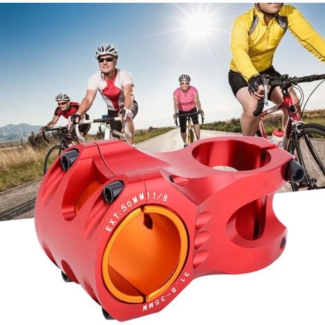 Potence Vélo 35mm Courte en Aluminium Haute Résistance - Accessoire Vélo Route et VTT (1/4)