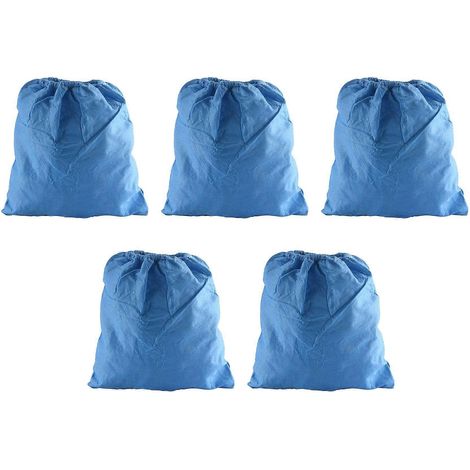 Lot de 5 sacs filtrants textiles pour nettoyeurs haute pression Karcher MV1, WD1, WD2, WD3 et SE4001. (1/5)