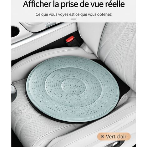 Coussin de siège rotatif 360° vert menthe 45 × 40 × 2 cm 330 g réf 1282 45 × 40 × 2 cm 330 g – Livraison gratuite