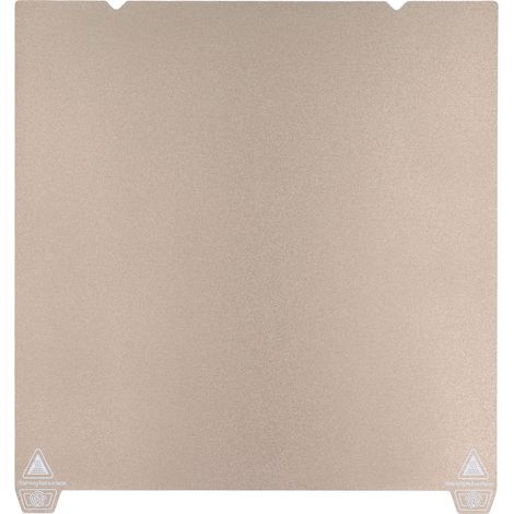 Plaque de construction PEI à Texture Double face, tôle d'acier à ressort 310x315MM pour imprimante 3D Ender 3 V3 Plus (1/5)