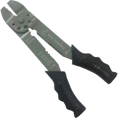 Pince pour cosses 200 mm avec poignée en PVC, multicolore