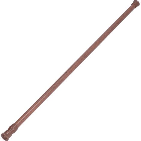 Tige télescopique en acier à haute teneur en carbone, sans perçage, pour tringles à rideaux de porte, de douche et de fenêtre. (1/5)