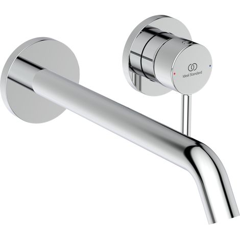 Ideal Standard Ceraline Nuovo - Grifo empotrado de lavabo, montaje de 2 orificios, cromo BD848AA (1/5)
