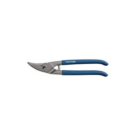 Cizalla  para  orificios  L.total  250mm  izq.  Acero  máx.1mm  Acero  inoxidable  máx.0,5mm  Mango  calidad  recubrimiento  plástico  TW (1/3)