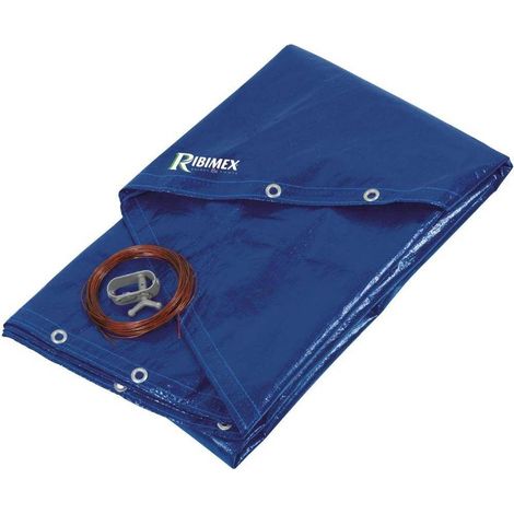 Bâche Piscine 140g/m - Ronde D.4,2 m - Protection et Durabilité - Toutes Conditions - D-Work