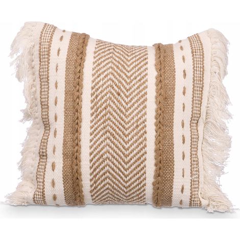 Giftdecor OLEA cojín decorativo beige 45 x 45 cm