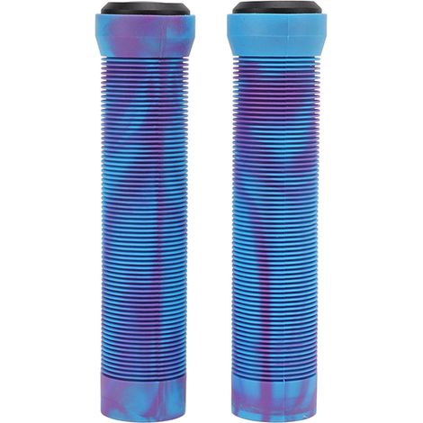Paar 22,2 mm rutschfeste Gummigriffe für Mountainbikes – Blau-Lila (1/5)