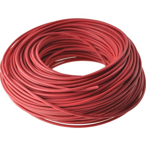 Cable  flexible silicona seccion 12AWG  resistente hasta 200º y hasta 600v (1/5)