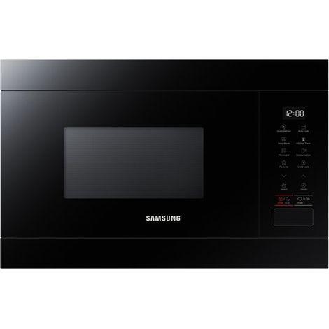 Samsung – Micro-ondes encastrable 22L – Puissance 850W – Commande électronique – Dimensions 38 x 59.5 x 32 cm – Couleur noir
