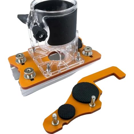 Supporto scanalato, struttura in alluminio, compatibile con macchine da taglio, tipo B (1/2)