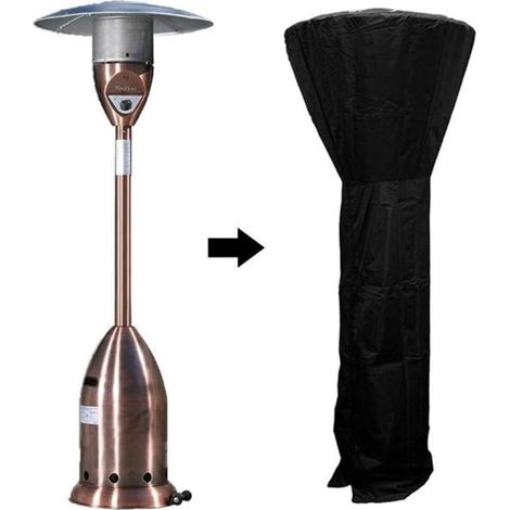 Housse pour Parasol Chauffant Exterieur 226 x 85 x 48 cm / 88.98 x 33.46 x 18.9 inches,Couverture de Chauffe-Patio Rond pour Chauffage Terrasse Gaz,Parasol Chauffant,Chauffage Exterieur Gaz (1/5)