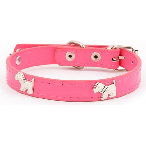 Collier En Cuir Pour Chien - Cuir Pleine Fleur Épais - Pour Gros Chiens De 43 À 58 Cm - 1 Pièce (1/5)