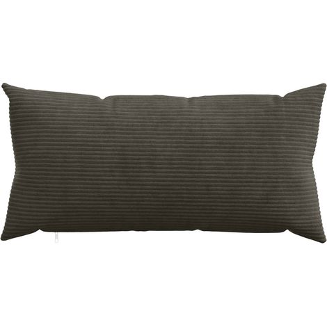vidaXL Funda de almohada 2 pcs HEERLEN Gris antracita 40 x 70 cm pana (1/2)