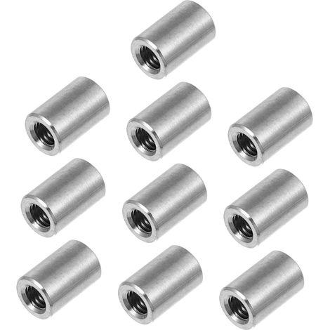 VILLCASE Lot de 10 écrous ronds en acier inoxydable pour (1/5)