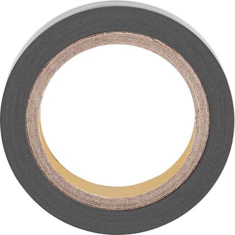 Packung mit 10 schwarzen PVC-Isolierbändern, 16 mm x 8 m, für Elektriker und den Hausgebrauch. (1/5)