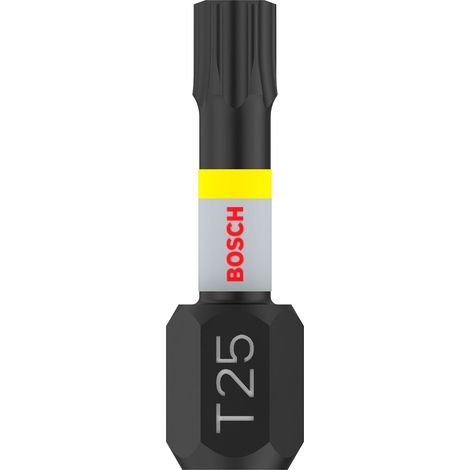 Embout de vissage PRO Torx Impact Bit T25 25 mm 2 pces - 2608522475 (1/4)