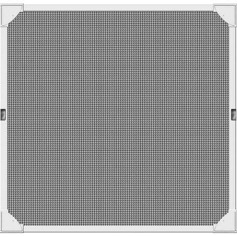 Mosquitera Schellenberg Magnético Con marco Fibra de Vidrio Blanco (100 x 120 cm) (1/4)