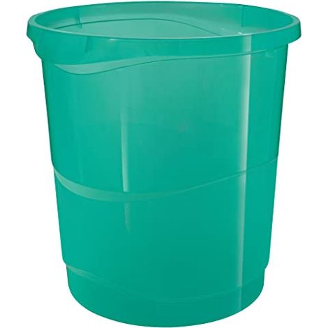 Esselte papelera colour?ice verde transparente (1/3)