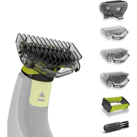 1/3/5mm Mower Combs + Protective Cap - Compatible with OneBlade (1/4)