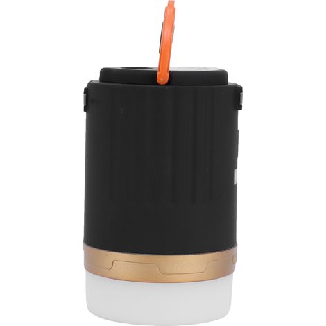 Lanterne de camping multifonctionnelle d'extérieur, étanche, rechargeable par USB, 4800 mAh, avec télécommande à trois vitesses et éclairage pour tente/pêche. (1/5)